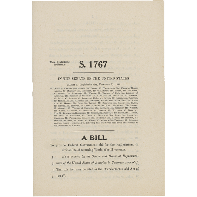 G.I. Bill of Rights