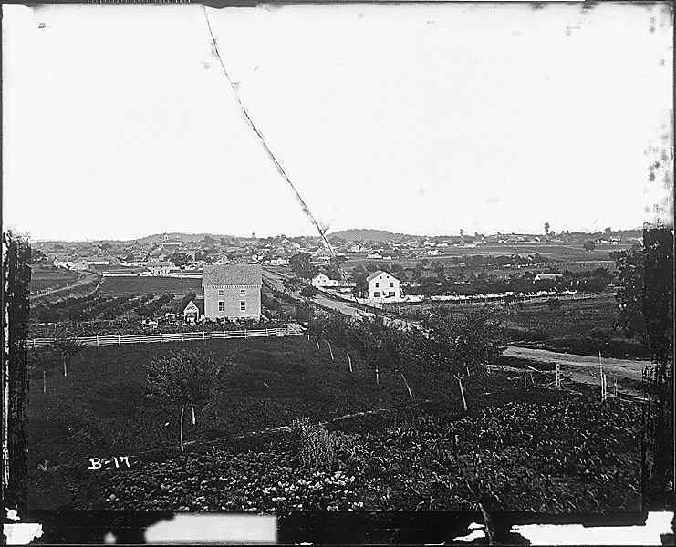 View of Gettysburg