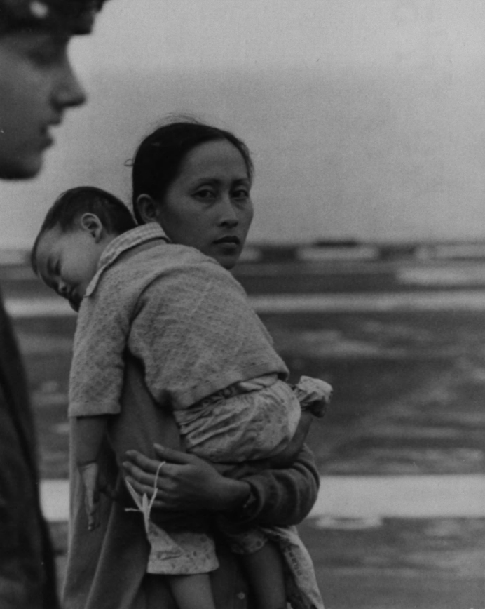 Vietnamese woman and son – National Archives Identifier: 26398309