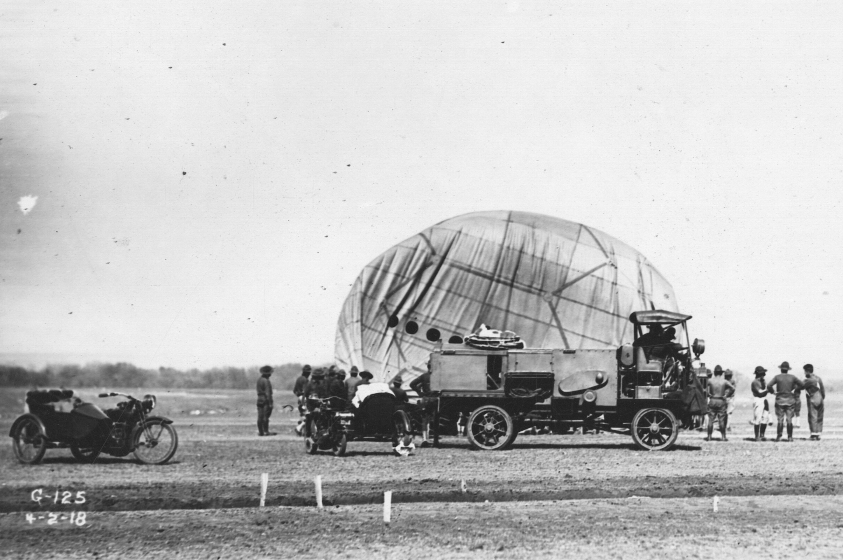 Deflating balloon – National Archives Identifier: 20808416
