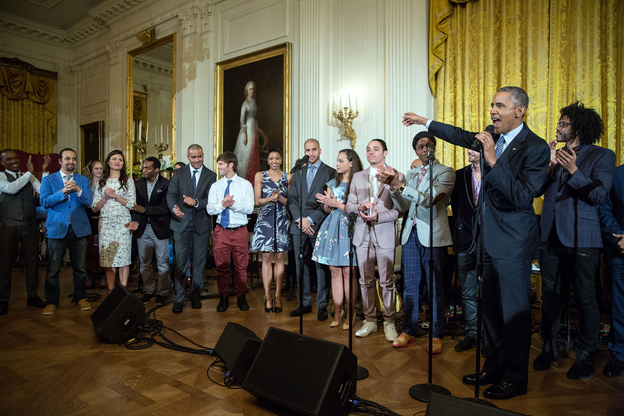 Performing Hamilton at the White House