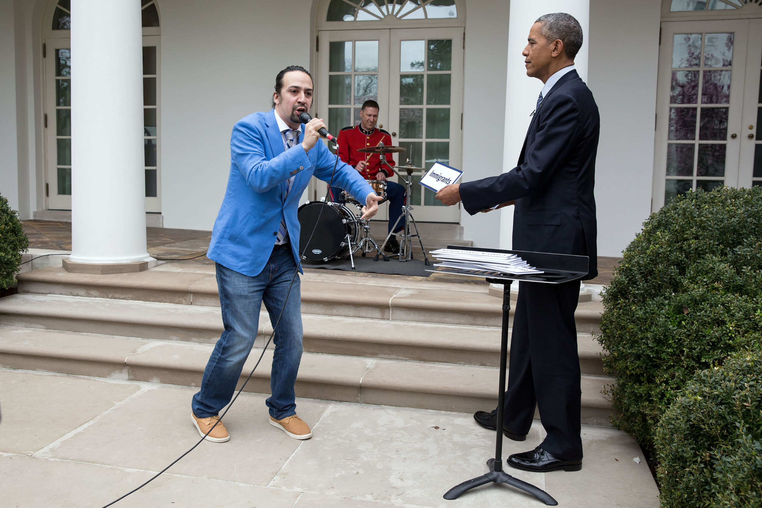  Performing Hamilton at the White House