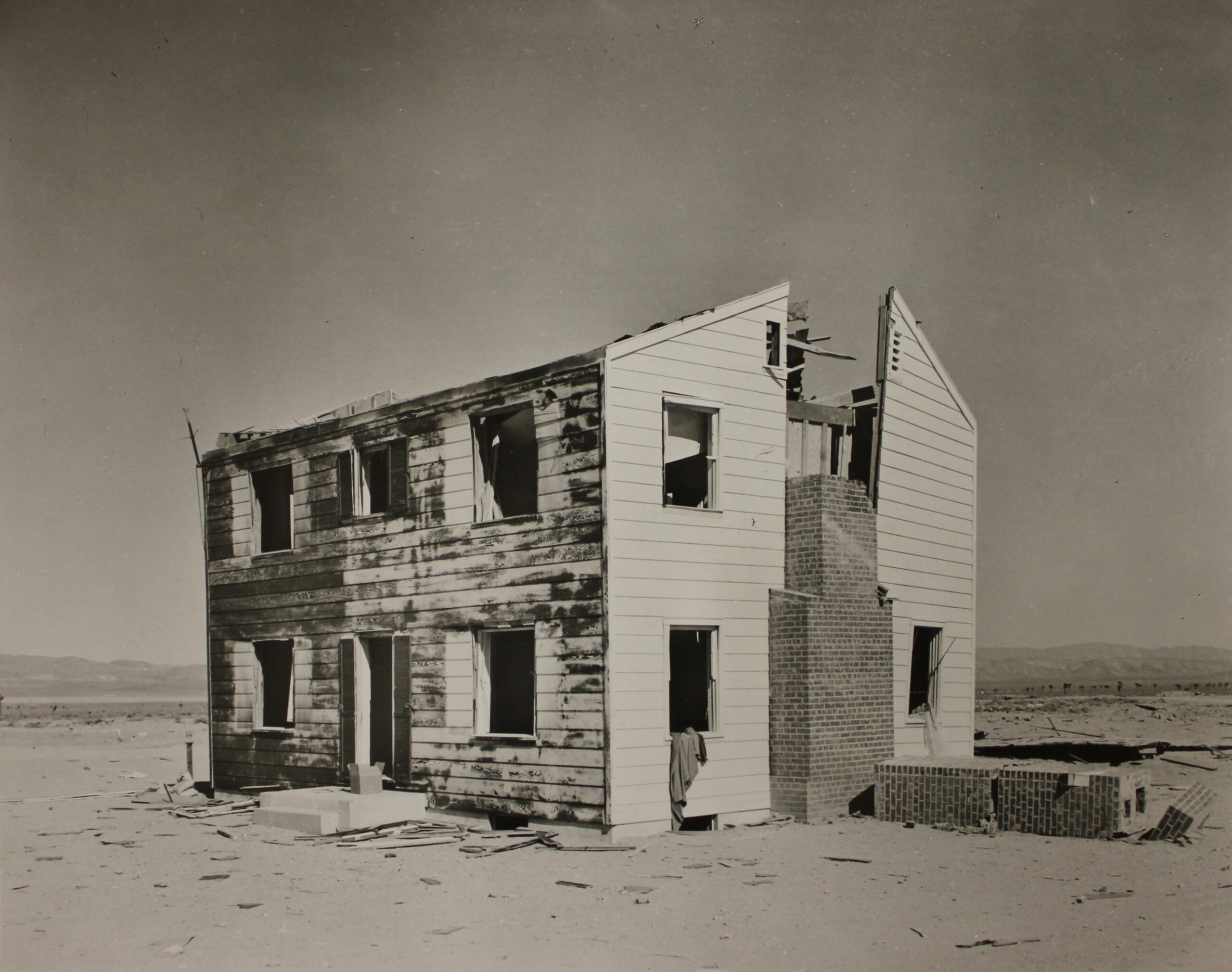 Apple-2 house after test – National Archives Identifier: 7065483
