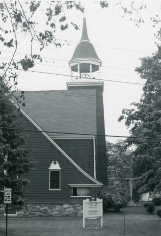 Village church, west side